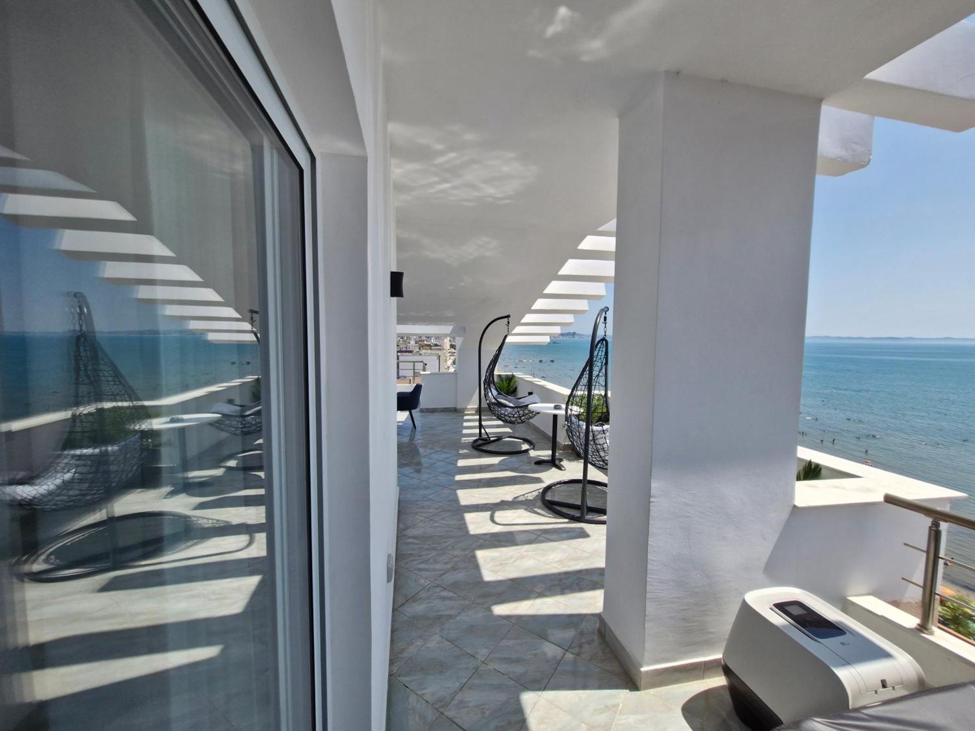 Luxury Penthouse Villa Durrës Buitenkant foto